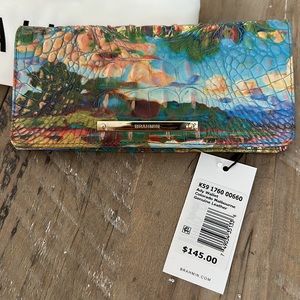 Brahmin ADY Wallet in beautiful "Colorado" Melbourne leather- NWT attached